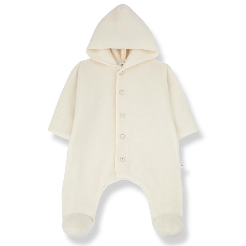 Beate Jumpsuit in Ecru by 1+ in the Family