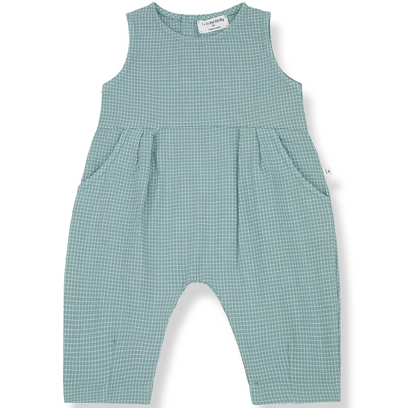 Egidzia Overall in Shark by 1+ in the Family – Last Ones In Stock – 6-12 Months