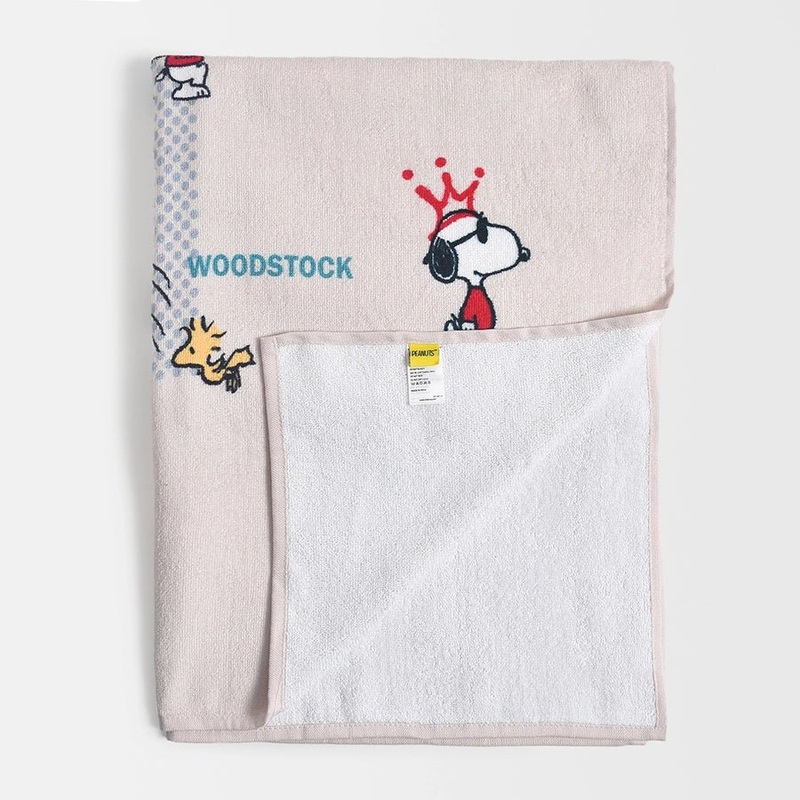Peanuts Knitted Pearl Terry Cotton Towel